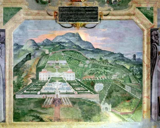 The Villa Lante (fresco in the Loggia, c.1574-76)